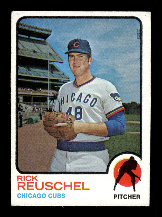 1973 Topps #482 Rick Reuschel Chicago Cubs VGEX HOF10011806