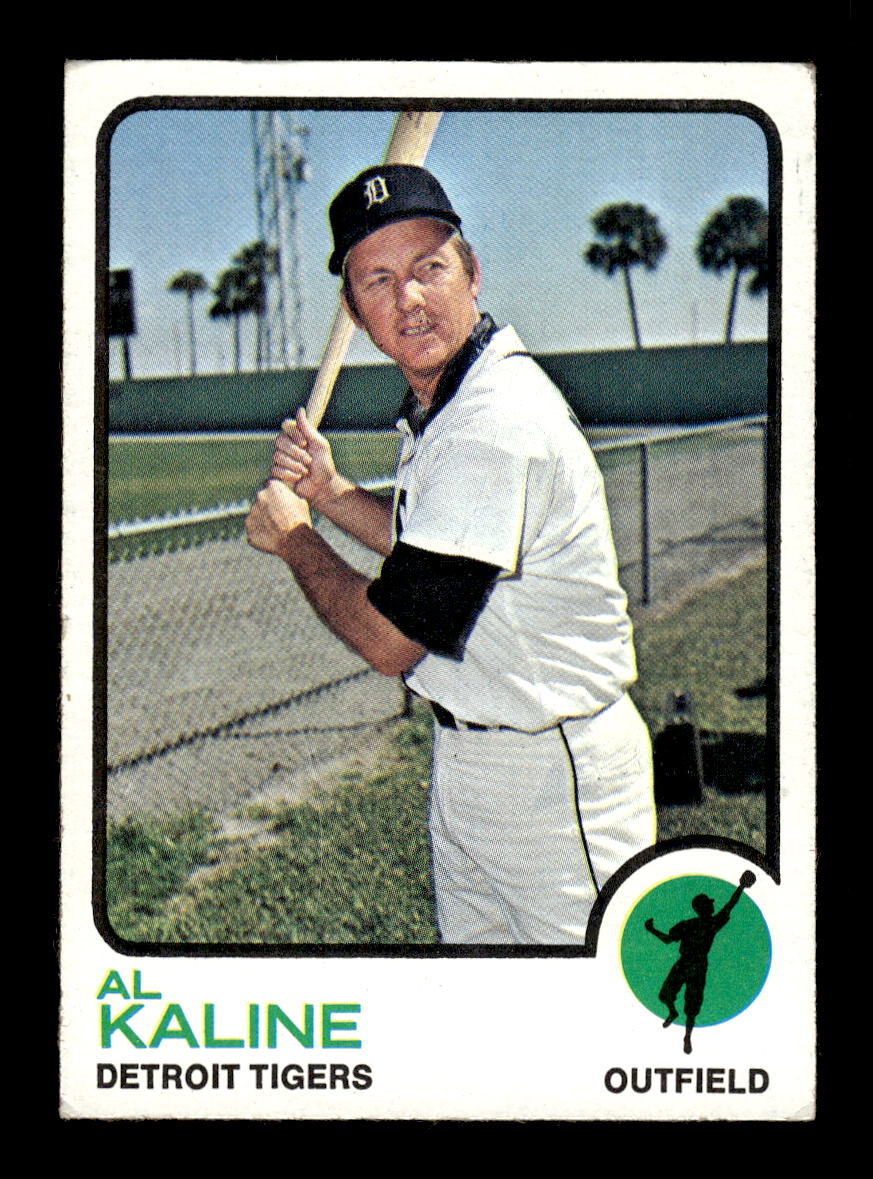 1973 Topps #280a Al Kaline Detroit Tigers VGEX HOF10011818