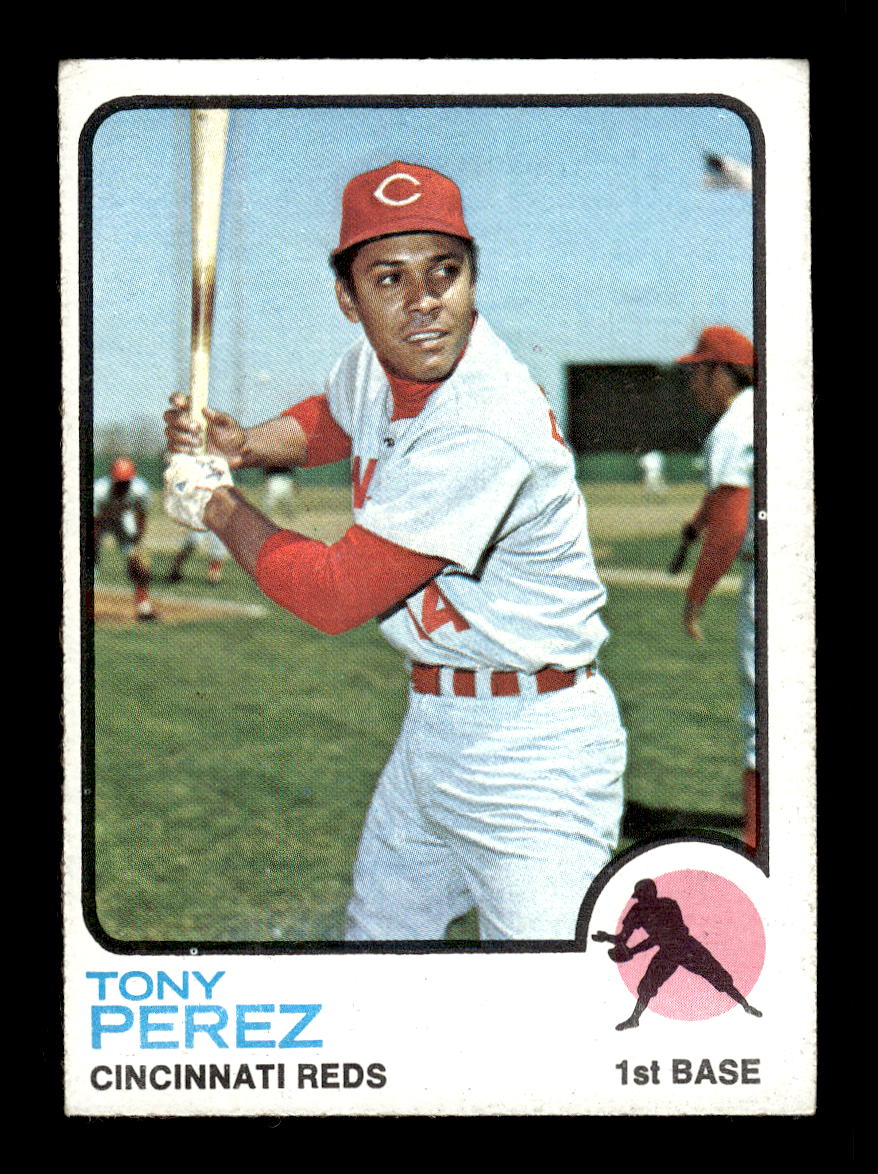 1973 Topps #275 Tony Perez Cincinnati Reds VGEX HOF10011819