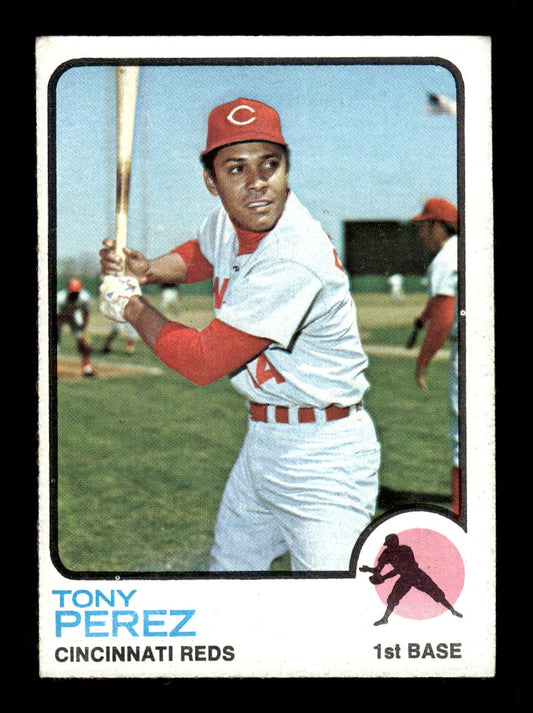 1973 Topps #275 Tony Perez Cincinnati Reds VGEX HOF10011819