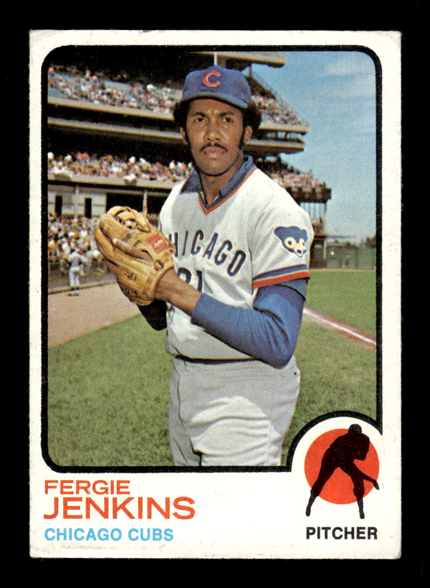 1973 Topps #180 Fergie Jenkins Chicago Cubs EX HOF10011826