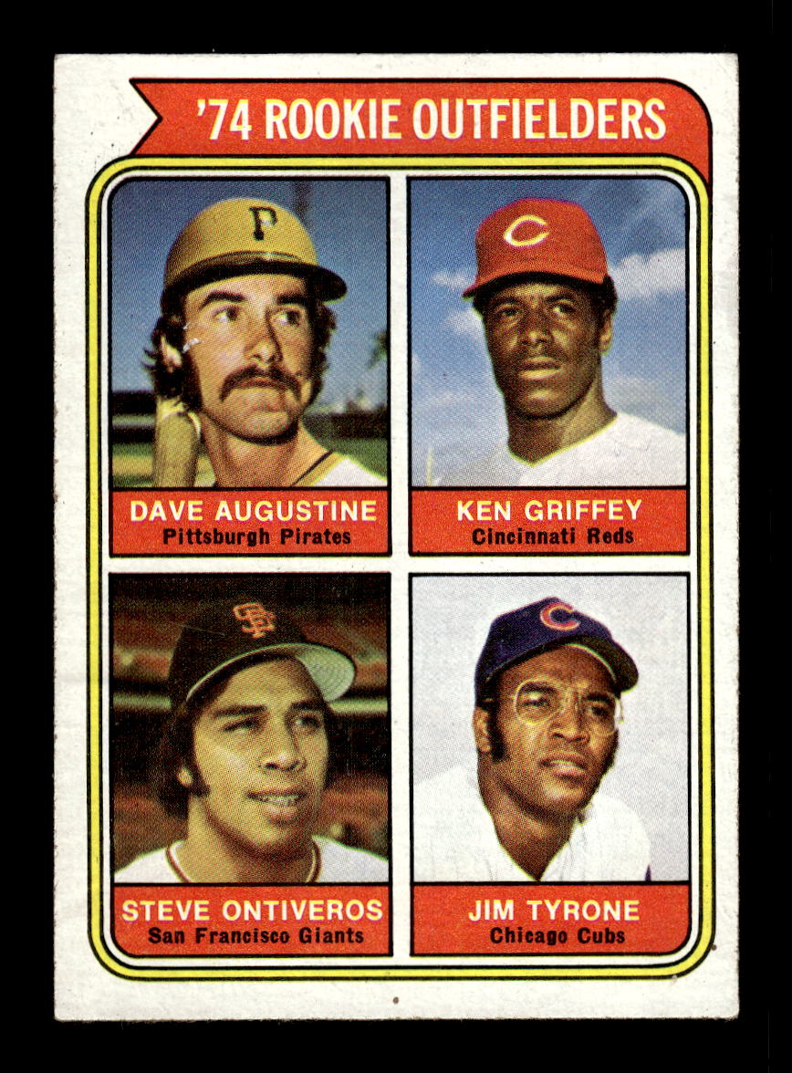 1974 Topps #598 Rookie Outfielders Ken Griffey VGEX HOF10011833