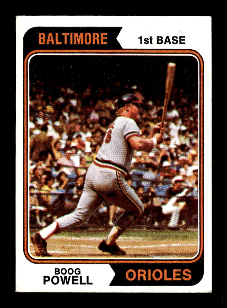 1974 Topps #460 Boog Powell Baltimore Orioles VGEX HOF10011835