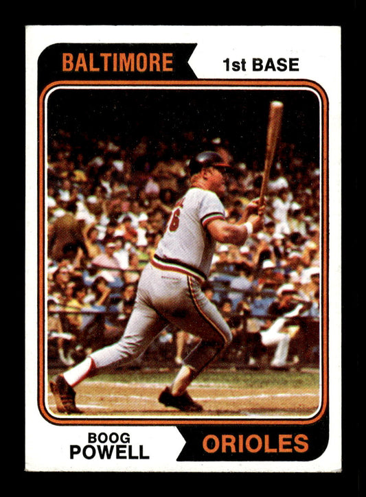 1974 Topps #460 Boog Powell Baltimore Orioles VGEX HOF10011835