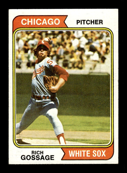 1974 Topps #542 Rich Gossage Chicago White Sox EX HOF10011836