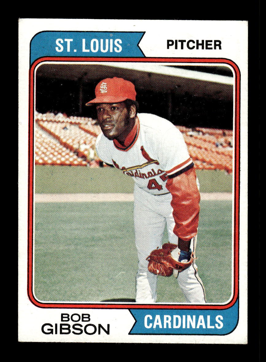 1974 Topps #350 Bob Gibson St. Louis Cardinals EX HOF10011837
