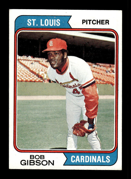 1974 Topps #350 Bob Gibson St. Louis Cardinals EX HOF10011837