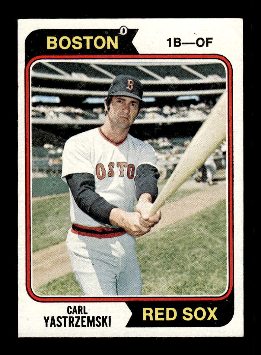 1974 Topps #280 Carl Yastrzemski Boston Red Sox VGEX HOF10011842