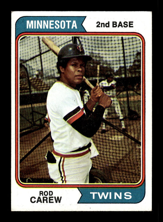 1974 Topps #50 Rod Carew Minnesota Twins EX HOF10011846