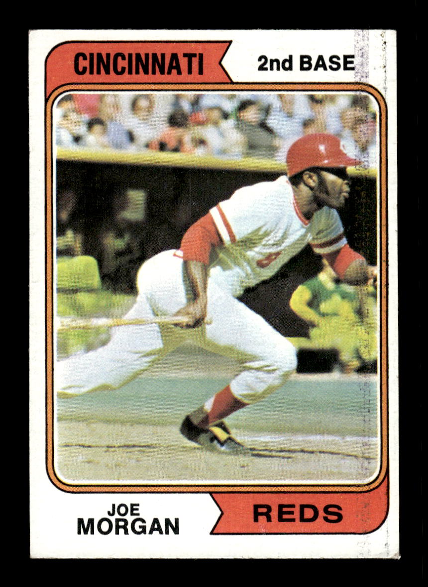 1974 Topps #85 Joe Morgan Cincinnati Reds VGEX HOF10011848