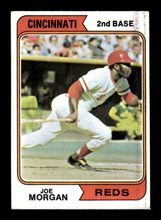 1974 Topps #85 Joe Morgan Cincinnati Reds VGEX HOF10011848