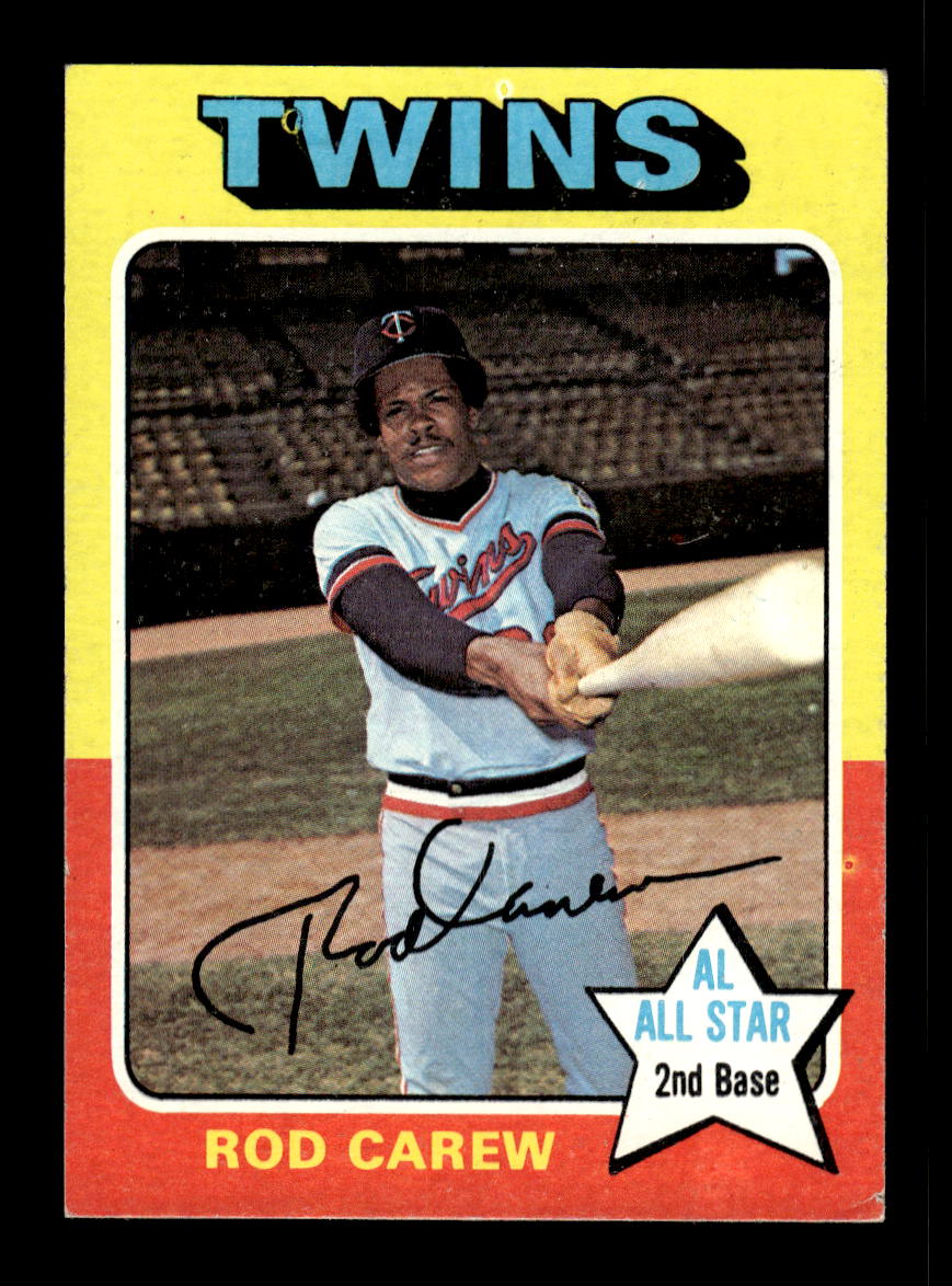1975 Topps #600 Rod Carew Minnesota Twins VGEX 10011854