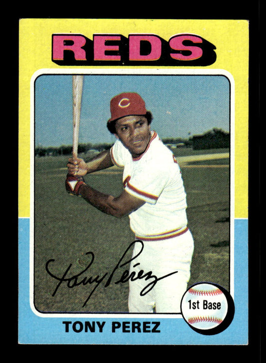 1975 Topps #560 Tony Perez Cincinnati Reds VG 10011856