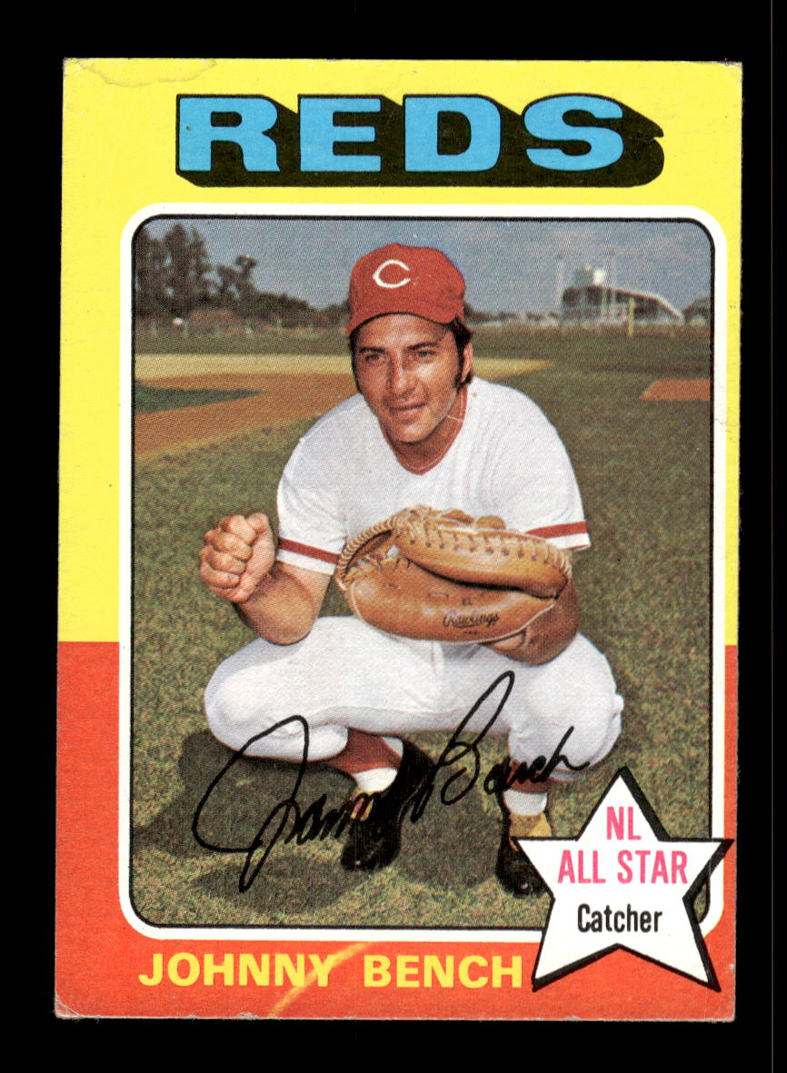 1975 Topps #260 Johnny Bench Cincinnati Reds G/VG 10011874