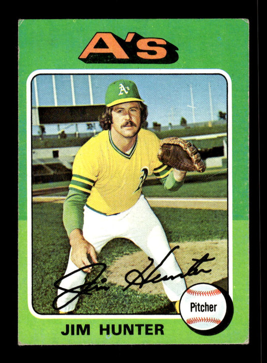 1975 Topps #230 Jim Hunter Oakland Athletics VGEX 10011880