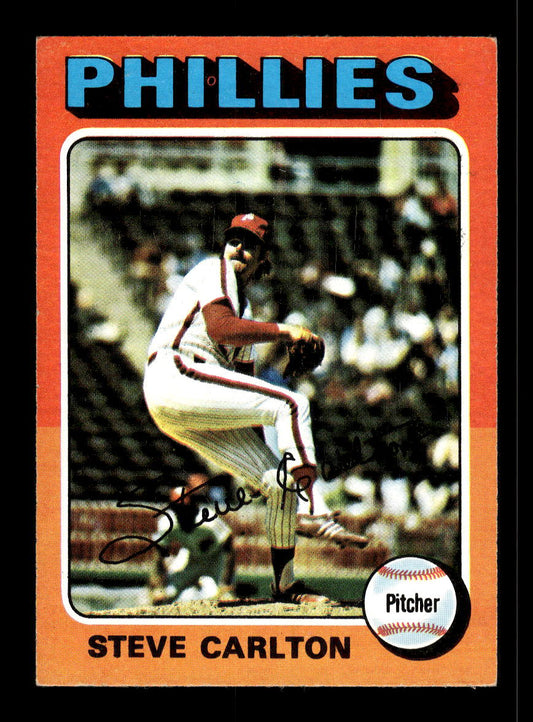 1975 Topps #185 Steve Carlton Philadelphia Phillies VGEX 10011881