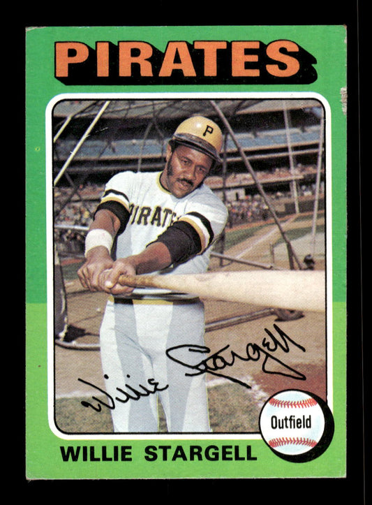 1975 Topps #100 Willie Stargell Pittsburgh Pirates G/VG 10011883