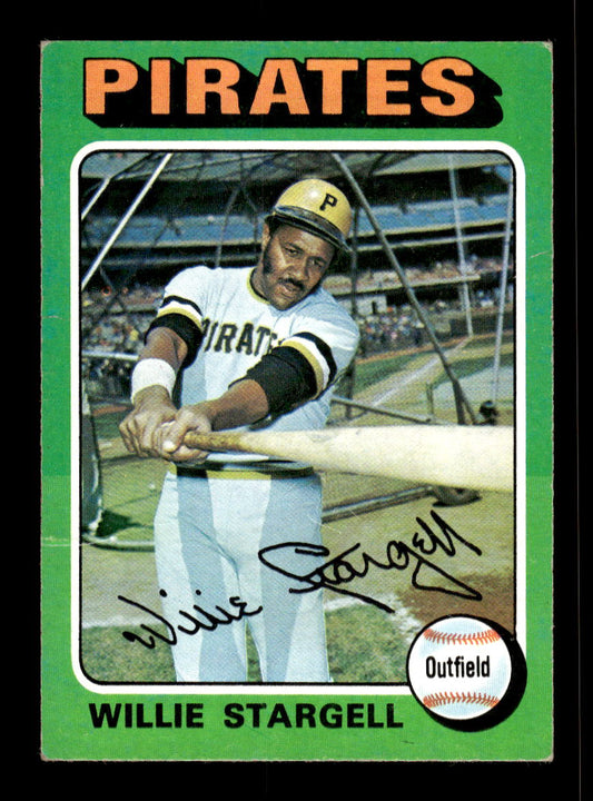 1975 Topps #100 Willie Stargell Pittsburgh Pirates G/VG 10011884