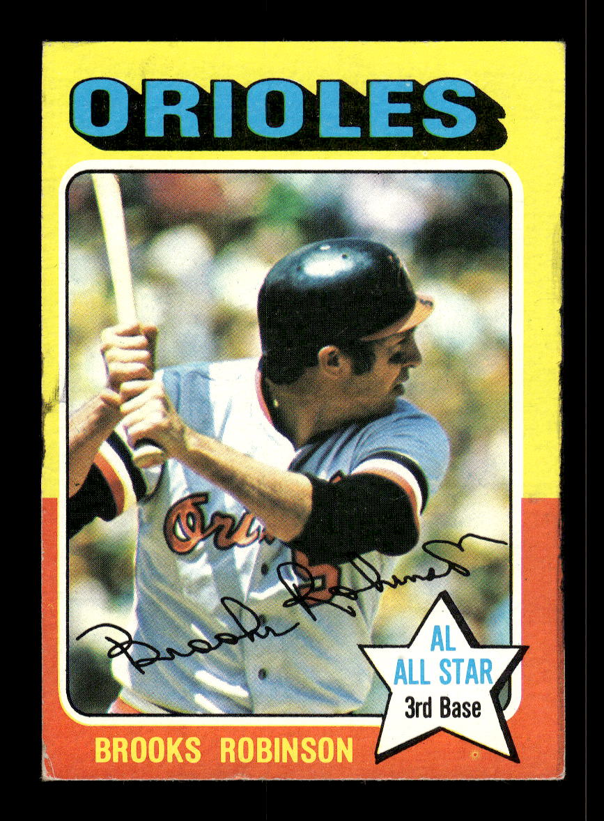 1975 Topps #50 Brooks Robinson Baltimore Orioles G/VG 10011885