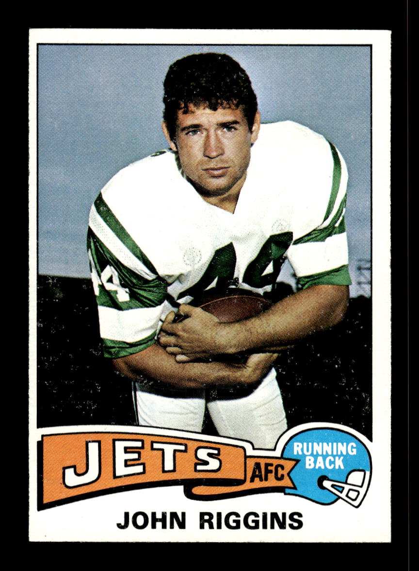 1975 Topps #313 John Riggins New York Jets EX 10011898