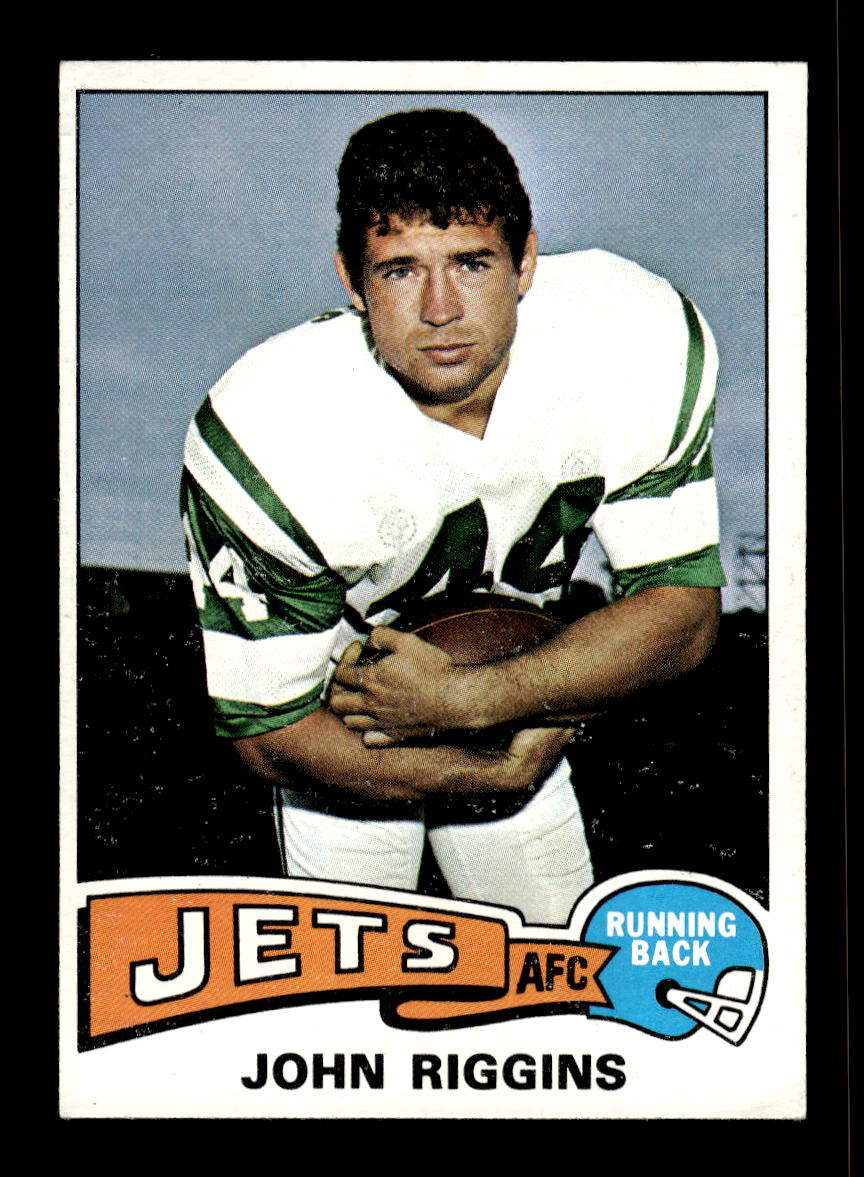 1975 Topps #313 John Riggins New York Jets VG 10011901