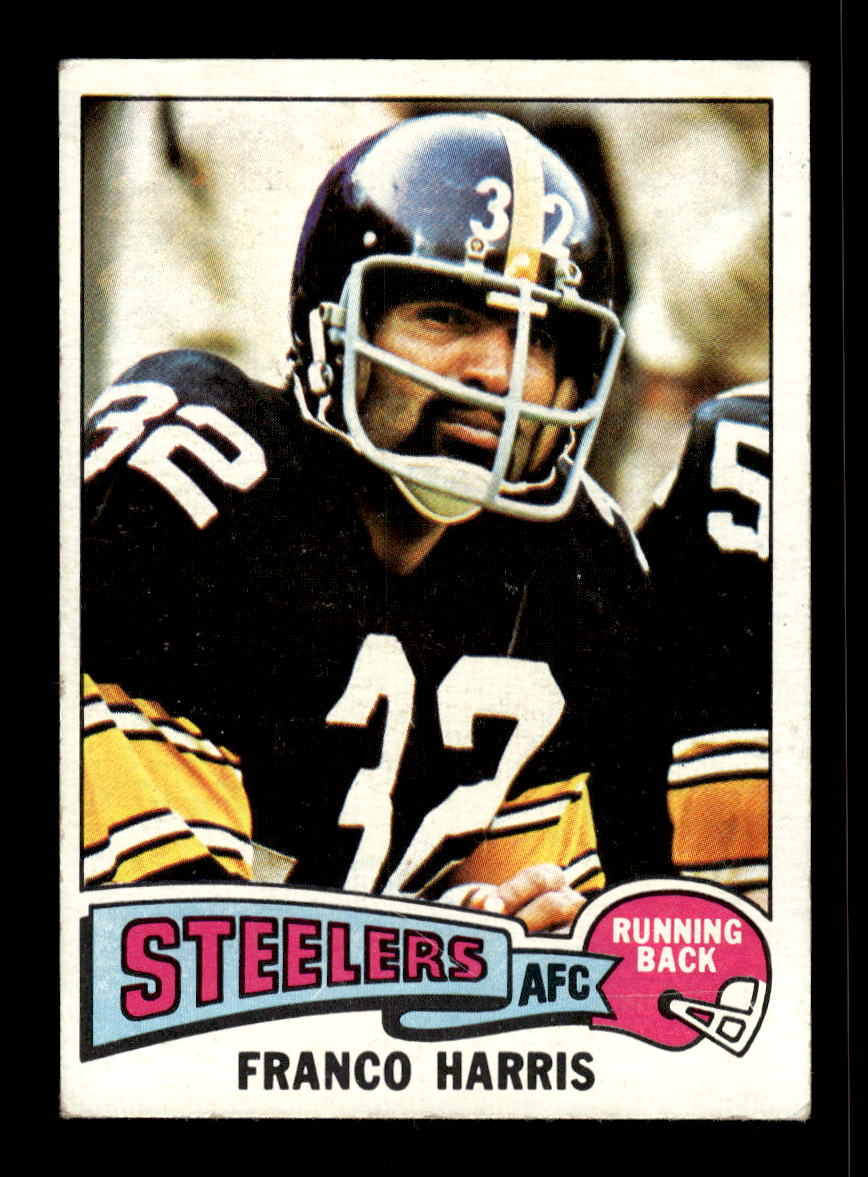 1975 Topps #300 Franco Harris Pittsburgh Steelers VG 10011903