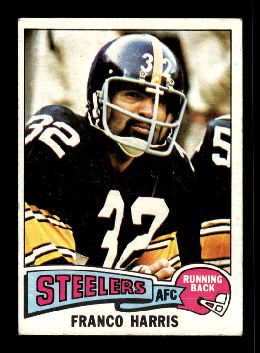 1975 Topps #300 Franco Harris Pittsburgh Steelers VG 10011903