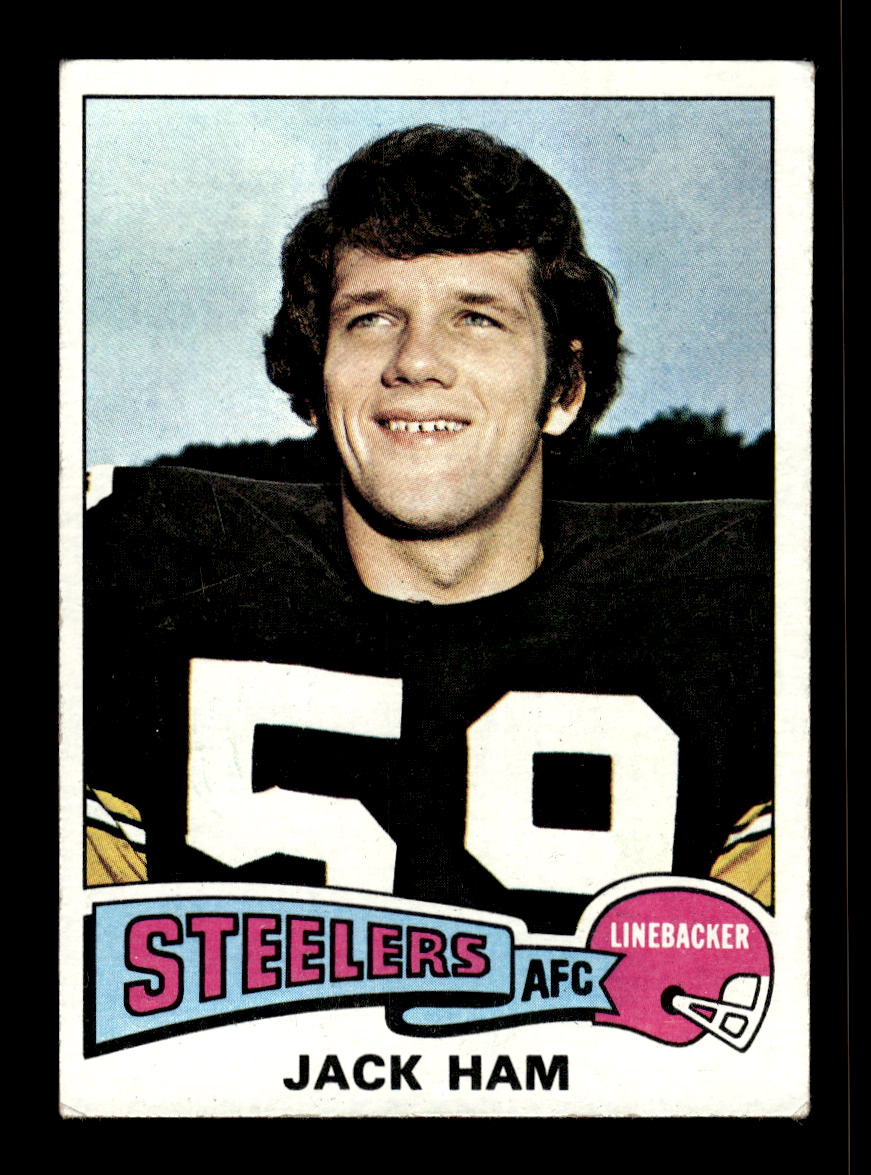 1975 Topps #125 Jack Ham Pittsburgh Steelers VGEX 10011905