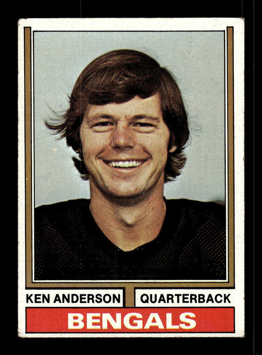 1974 Topps #401 Ken Anderson Cincinnati Bengals VG 10011911