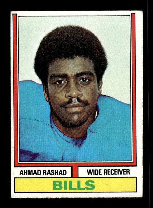1974 Topps #105 Ahmad Rashad Buffalo Bills VG 10011920