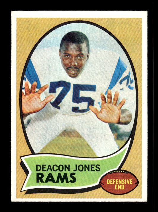 1970 Topps #125 Deacon Jones Los Angeles Rams VGEX 10011934