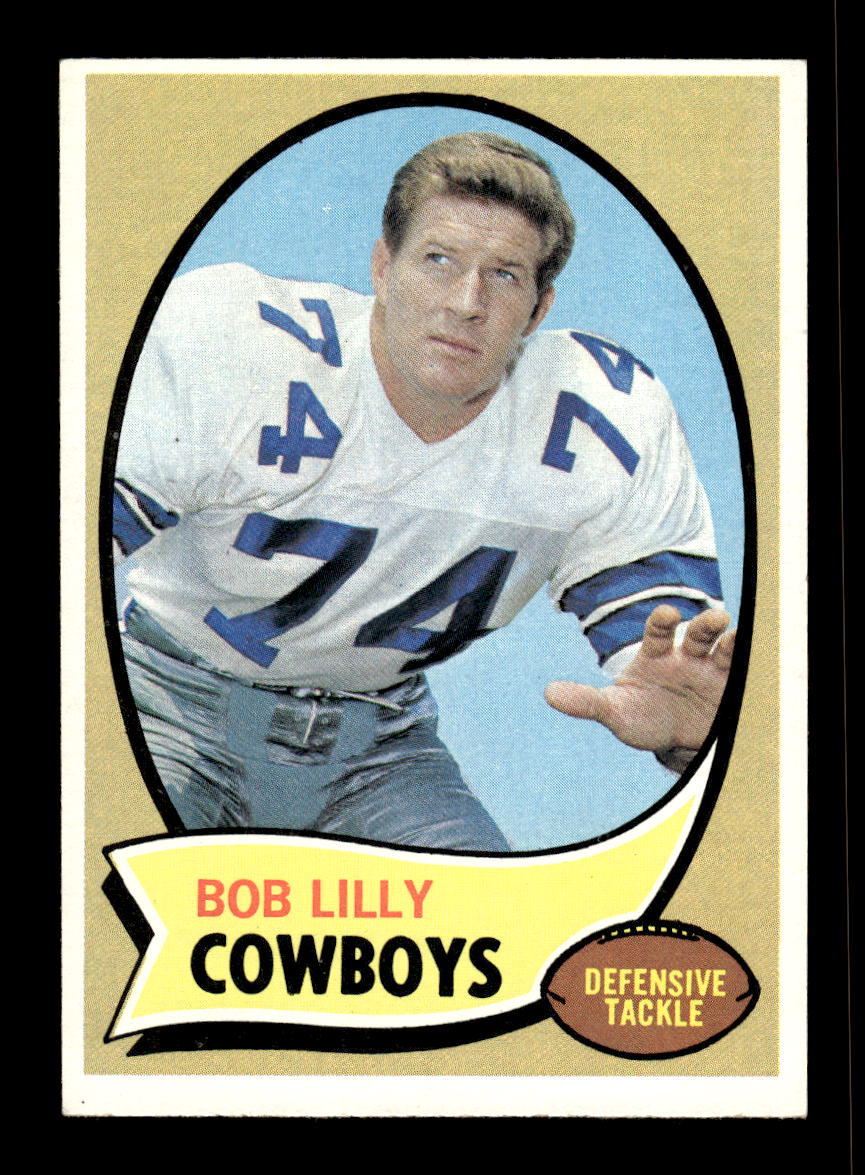 1970 Topps #87 Bob Lilly Dallas Cowboys VGEX 10011938