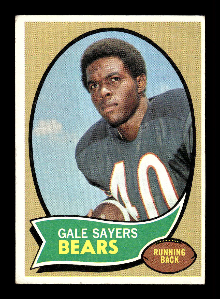 1970 Topps #70 Gale Sayers Chicago Bears VG 10011941