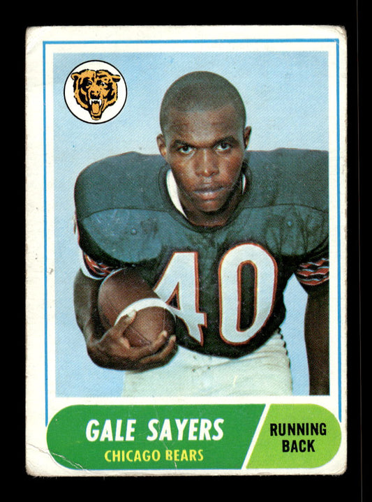 1968 Topps #75 Gale Sayers Chicago Bears G/VG 10011948