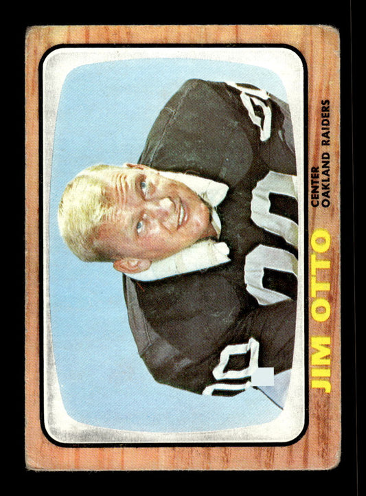1966 Topps #115 Jim Otto Oakland Raiders G/VG 10011955