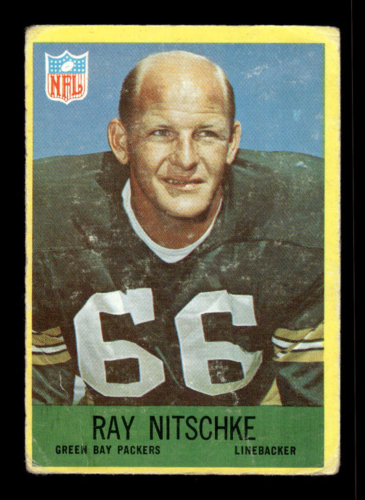 1967 Philadelphia #79 Ray Nitschke Green Bay Packers Poor 10011959