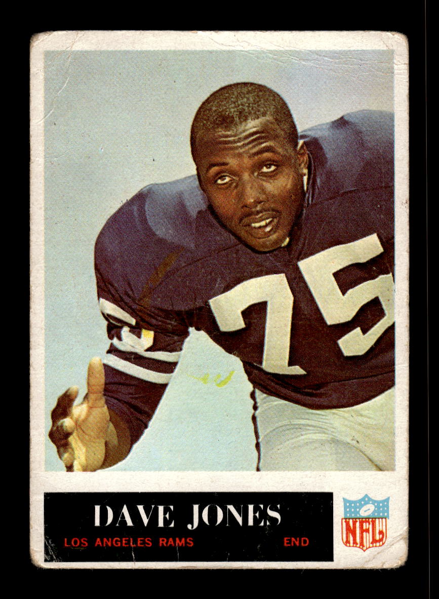 1965 Philadelphia #89 Dave Jones Los Angeles Rams Poor 10011962