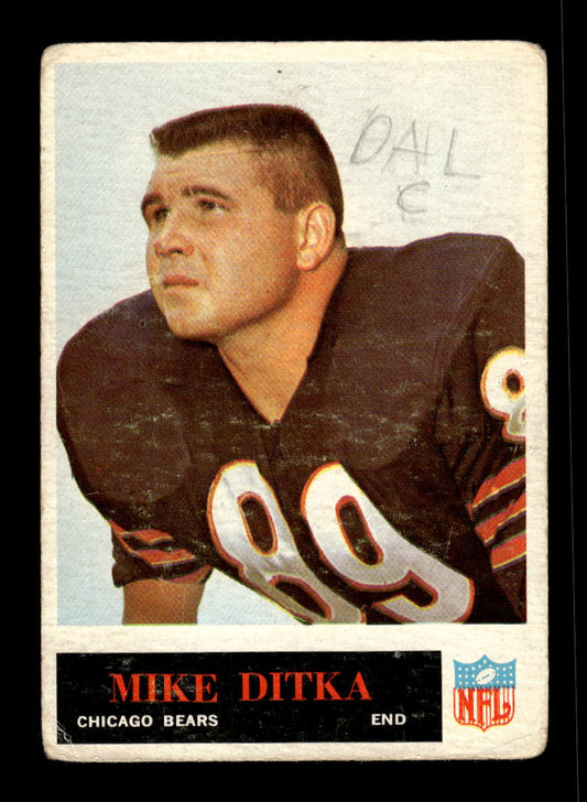 1965 Philadelphia #19 Mike Ditka Chicago Bears Poor 10011964