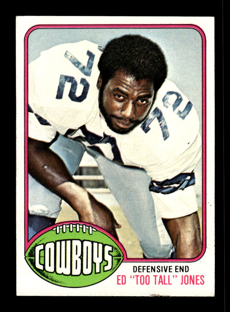 1976 Topps #427 Ed "Too Tall" Jones Dallas Cowboys EX 10011967