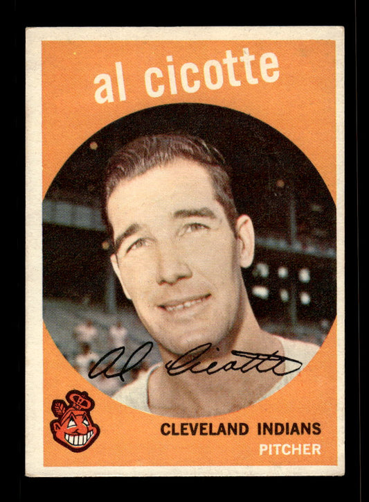 1959 Topps #57 Al Cicotte Cleveland Indians EX 10012000