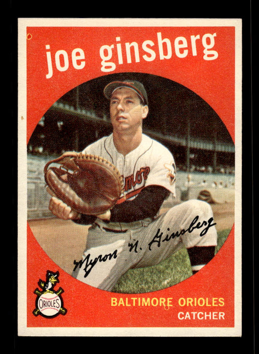1959 Topps #66 Joe Ginsberg Baltimore Orioles EX 10012006
