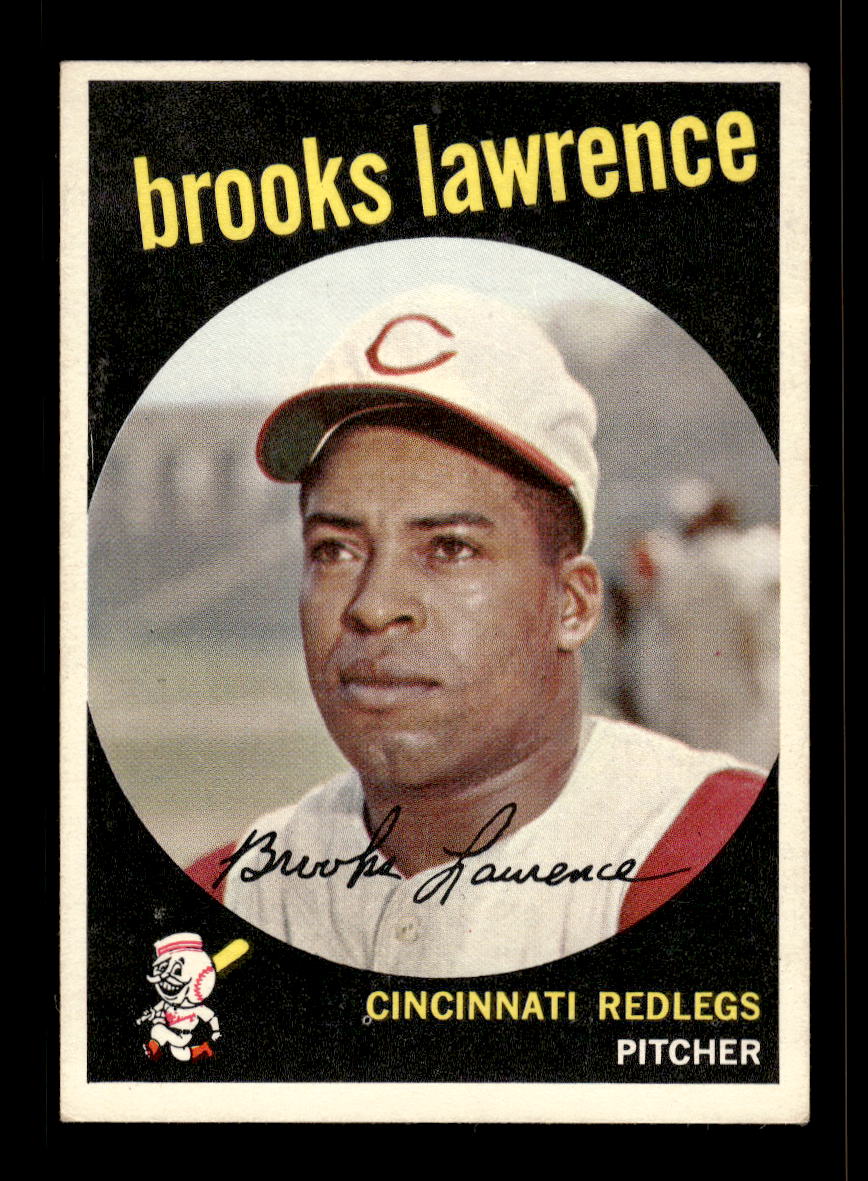 1959 Topps #67 Brooks Lawrence Cincinnati Redlegs EX 10012007