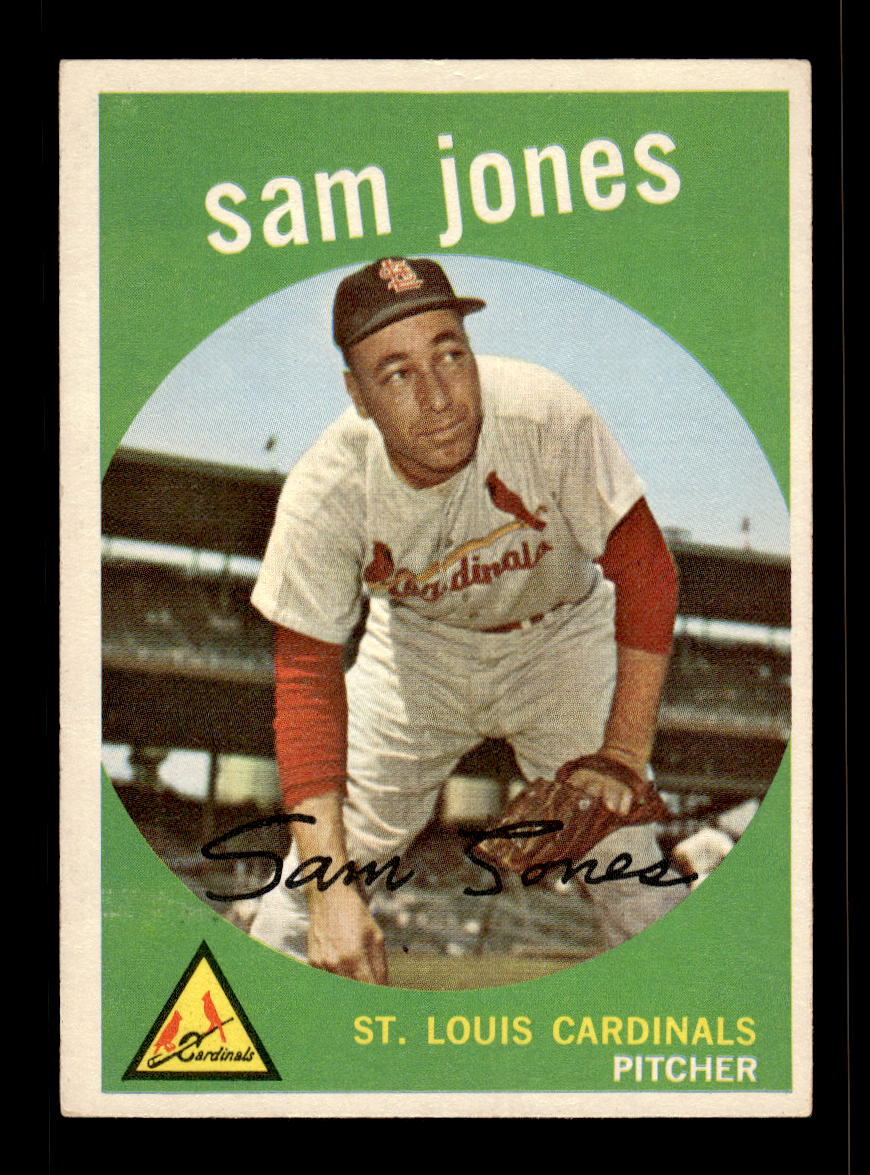 1959 Topps #75 Sam Jones St. Louis Cardinals EX 10012008