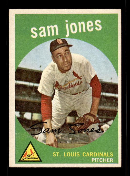 1959 Topps #75 Sam Jones St. Louis Cardinals EX 10012008