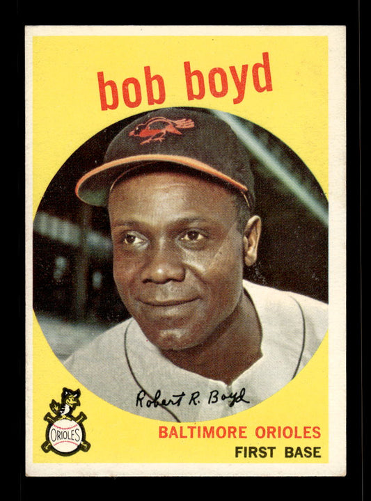 1959 Topps #82 Bob Boyd Baltimore Orioles EX 10012009