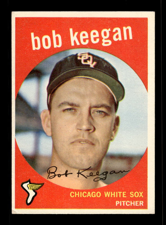 1959 Topps #86 Bob Keegan Chicago White Sox EX 10012011