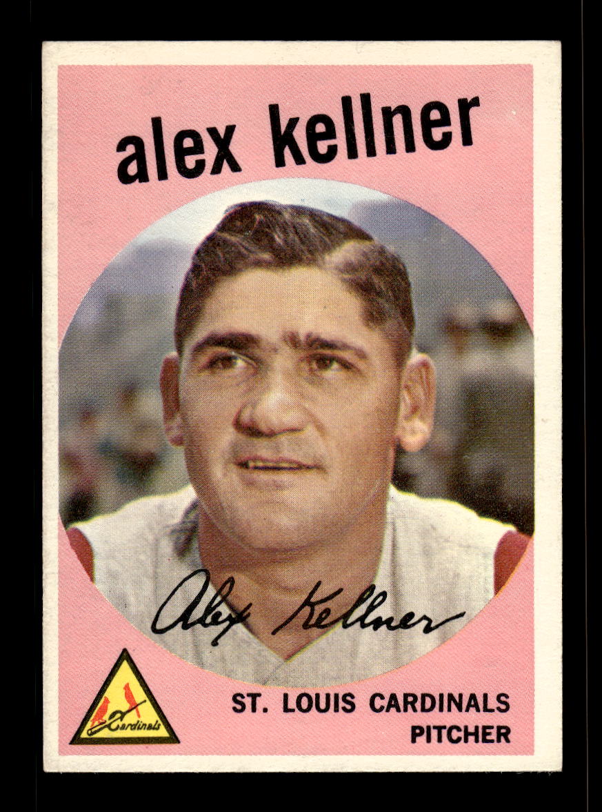 1959 Topps #101 Alex Kellner St. Louis Cardinals EX 10012014
