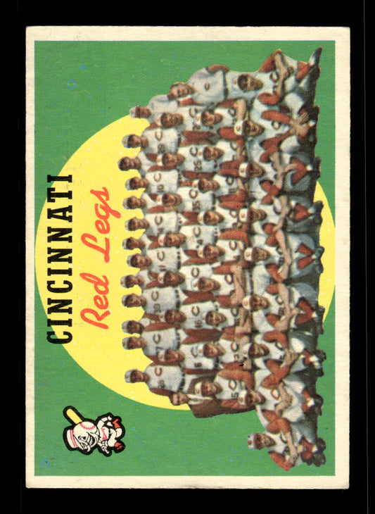 1959 Topps #111 Red Legs Team Card EX 10012019