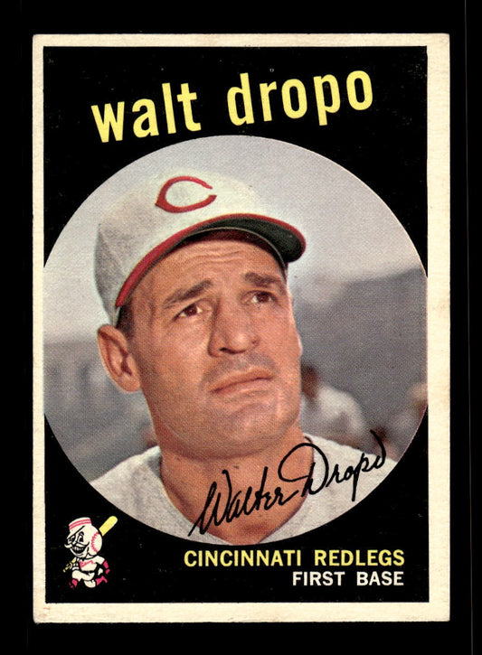 1959 Topps #158 Walt Dropo Cincinnati Redlegs EX 10012023