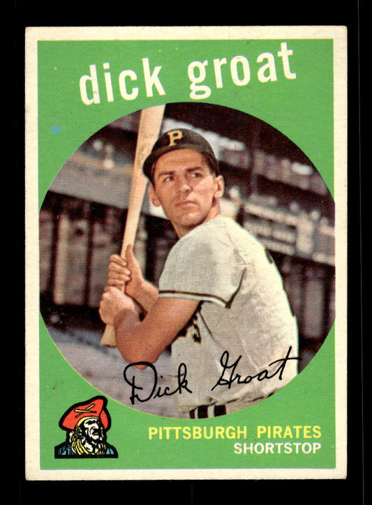 1959 Topps #160 Dick Groat Pittsburgh Pirates EX 10012024